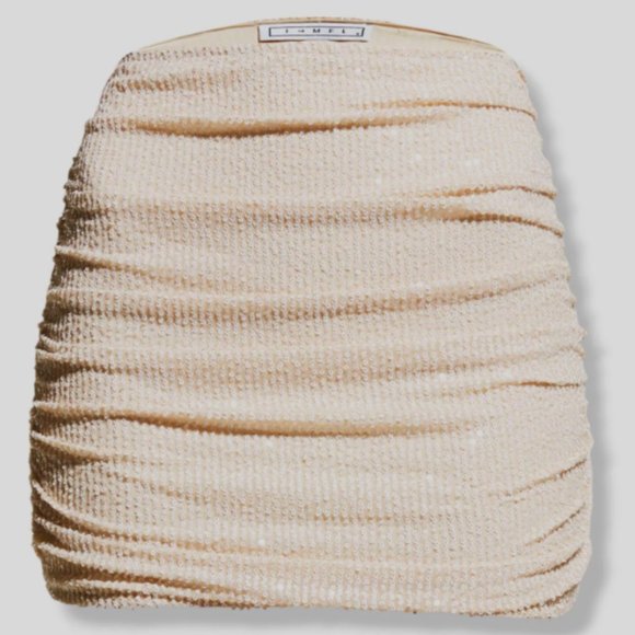 IN THE MOOD FOR LOVE ITMFL Clochette Sequined Ruched Skirt - Picture 2 of 5